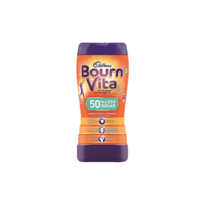 Bournvita Bourn Vita Nutri Nutrition Drink With 50% Less Sugar - Chocolate Flavour, 400 g