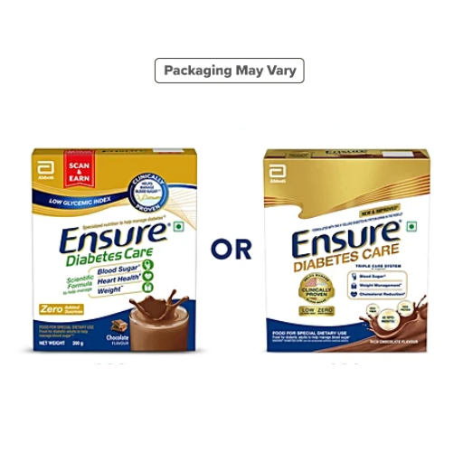 Ensure Diabetes Care Rich Chocolate Flavoured Nutrition Drink, 200 g