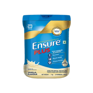 Ensure Plus Vanilla Flavoured Nutrition Drink Powder, 1Kg
