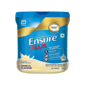 Ensure Plus Vanilla Flavoured Nutrition Drink Powder, 400 g