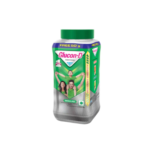 Glucon-D Regular with 3 Benefits of Energy, Recovery, and Immunity - 250g