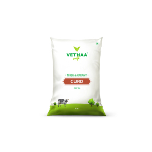 Vethaa Curd Pouch 1Ltr