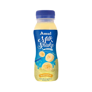 Amul Banana Milkshake, 200ml PET Bottle