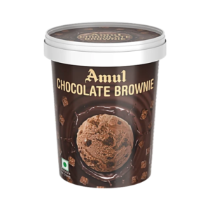 Amul Ice Cream - Chocolate Brownie, 500 ml Cup