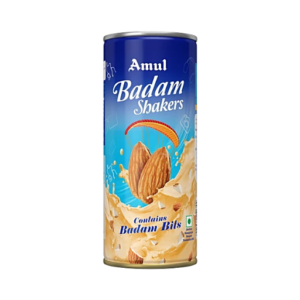 Amul Kool Milkshake - Badam, 200ml Can