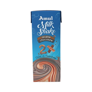 Amul Milkshake - Double Chocolate Flavour, 180ml