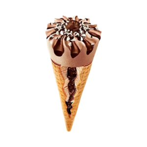 Arun Icecreams Double Chocolate Cone Ice Cream, 100 ml
