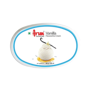 Arun Icecreams Vanilla Ice Cream, 125 ml