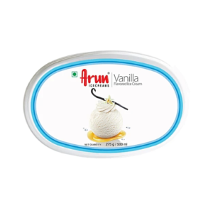 Arun Icecreams Vanilla Ice Cream, 500 ml