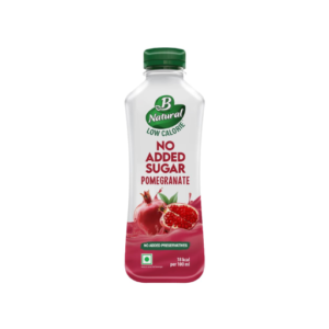 B Natural Pomegranate Juice With No Added Sugar, 750 ml