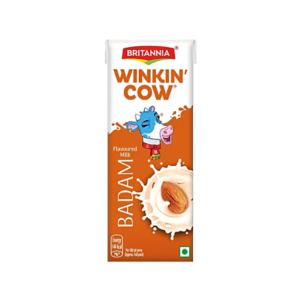 Britannia Winkin Cow Badam Flavoured Milk - 180ml