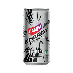 Campa Citrus Kick Energy Drink - Zero Sugar, 330 ml