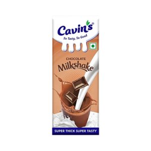 Cavins Chocolate Milkshake, 180ml