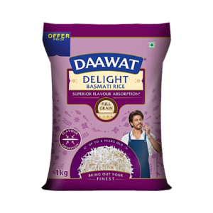 Daawat Delight Basmati Rice 1kg