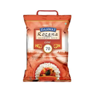 Daawat Rozana Basmati Rice - Gini 70 5Kg