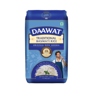 Daawat Traditional Basmati Rice 1Kg