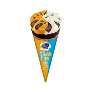 Dairy day Double Cone Mango Vanilla Ice Cream, 120 ml