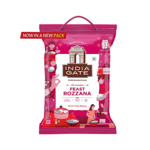 India Gate Basmati Rice Feast Rozzana 5kg