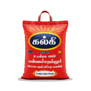 Kalki Akshaya Nei Kichadi Mannachanallur Ponni Old Rice 10Kg Bag