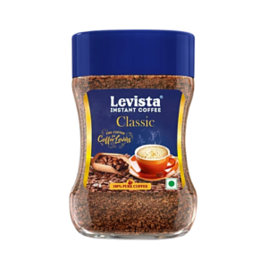 LEVISTA Classic Pure Instant Coffee, 45 g Jar
