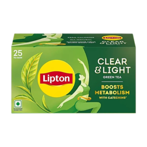 Lipton Clear & Light Green Tea, 32.5 g (25 Bags x 1.3 g)