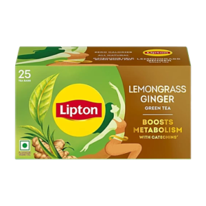 Lipton Lemongrass Ginger Green Tea, 32.5g (25 Bags x 1.3 g)