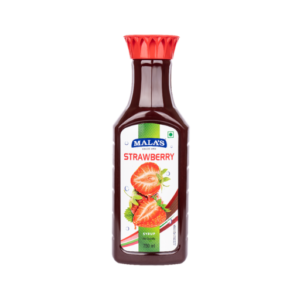 Malas Strawberry Syrup 750ml PET Bottle