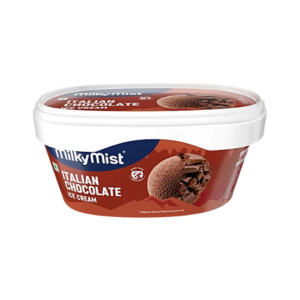 Milky Mist Italian Chocolate Ice Cream, 1 L Tub