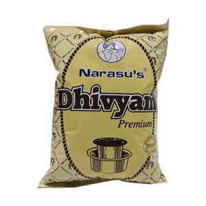 Narasus Coffee - Dhivyam Premium, Coarse Ground Filter Coffee, 500g Pouch
