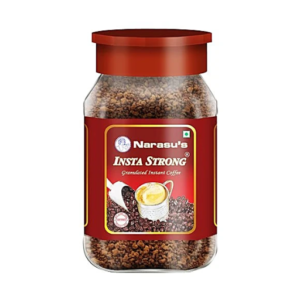 Narasus Coffee - Insta Strong, Coffee Blended with Chicory, 100g Bottle