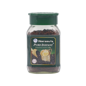 Narasus Pure Instant Coffee - Granulated, 50g Bottle