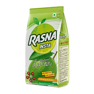Rasna Fruit Plus Insta - Lemon, 750 g Pouch