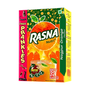 Rasna Nagpur Orange Drink Mix Powder, 20 g