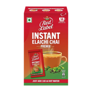 Red Label Brooke Bond Elaichi Chai Premix, 145g (10 Sachets x 14.5 g)