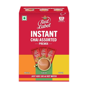 Red Label Brooke Bond Instant Chai Assorted Premix, 170 g