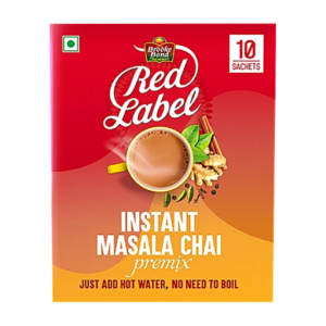 Red Label Instant Masala Chai Premix, 130 g (10 x 13 g)
