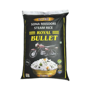 Royal Bullet Sona Masuri Steamed Rice 26kg
