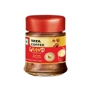 Tata Coffee Grand Premium Instant Coffee With Flavour Locked Decoction Crystals, 24g