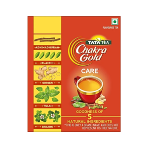 Tata Tea Chakra Gold Care Flavoured Tea, 100 g Carton