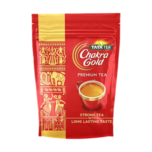 Tata Tea Chakra Gold Premium Tea - Strong Flavour, 1 kg Pouch