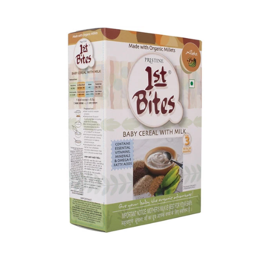 Pristine 1st Bites Baby Cereal 300g | Organic Millet Mix | 10-24 months Stage 3