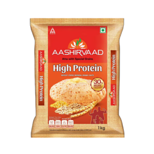 Aashirvaad Atta With High Protein 1kg
