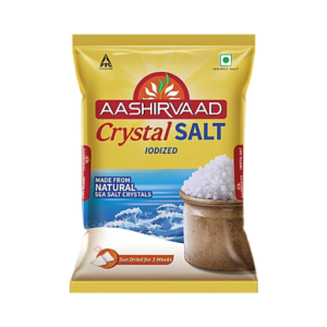 Aashirvaad Iodized Crystal Salt 1Kg