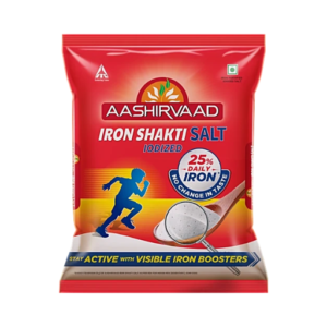Aashirvaad Iron Shakti Iodized Salt 1kg