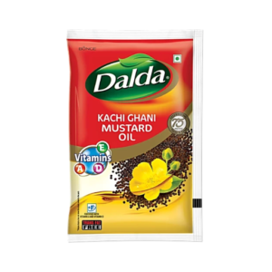 Dalda Kachi Ghani Mustard Oil 1Ltr Pouch
