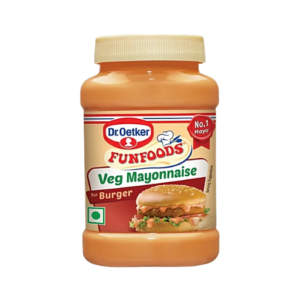 Dr.Oetker FunFoods Burger Veg Mayonnaise 250g