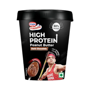 Dr.Oetker FunFoods Dark Chocolate High Protein Peanut Butter - Creamy 500g