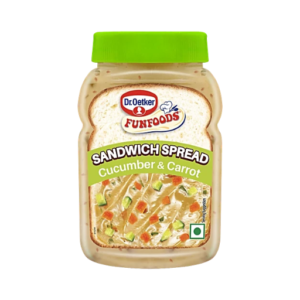 Dr.Oetker FunFoods Veg Cucumber & Carrot Sandwich Spread 225g