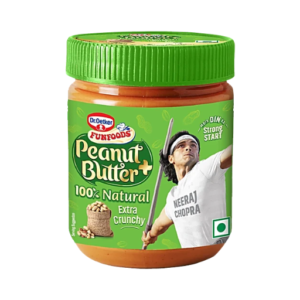 Dr.Oetker Funfoods Peanut Butter + Natural Extra Crunchy 375g