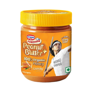Dr.Oetker Funfoods Peanut Butter + Organic Honey Crunchy 375g